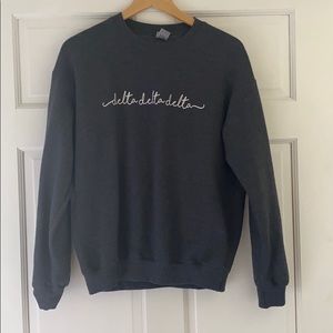 tri delta crewneck